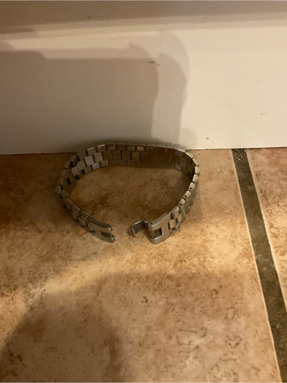 Stainless steel link bracelet - Picture 4 of 4